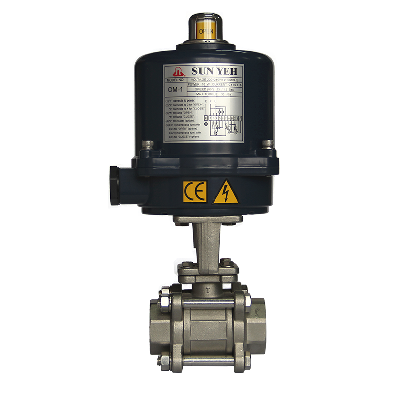 SUNYEH電動承插焊球閥 SUNYEH電動承插焊球閥